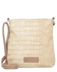 beige Leder Umhängetasche von Fritzi aus Preußen