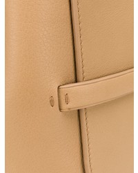 beige Leder Umhängetasche von The Row