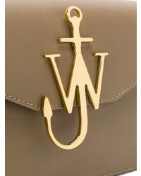 beige Leder Umhängetasche von JW Anderson