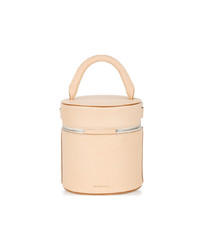 beige Leder Umhängetasche von Building Block