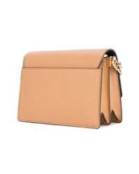 beige Leder Umhängetasche von Tory Burch