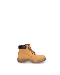 beige Lederarbeitsstiefel von Dockers by Gerli