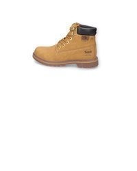 beige Lederarbeitsstiefel von Dockers by Gerli