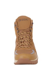 beige Lederarbeitsstiefel von Kappa