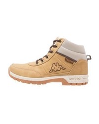 beige Lederarbeitsstiefel von Kappa