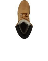 beige Lederarbeitsstiefel von Panama Jack