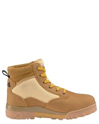 beige Lederfreizeitstiefel von Fila