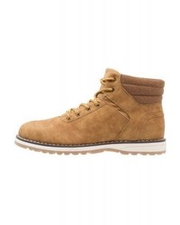 beige Lederfreizeitstiefel von YOURTURN