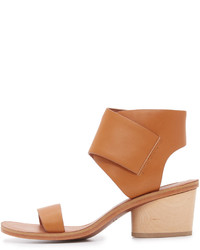 beige Ledersandalen von Derek Lam 10 Crosby