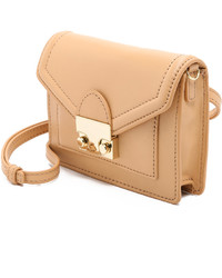 beige Ledertaschen von Loeffler Randall