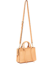 beige Ledertaschen von Rebecca Minkoff