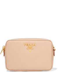 beige Ledertaschen von Prada