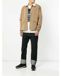 beige leichte Bomberjacke von Wood Wood