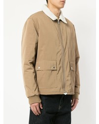 beige leichte Bomberjacke von Wood Wood