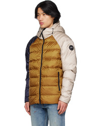 beige leichte Daunenjacke von Canada Goose