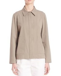 beige leichte Jacke