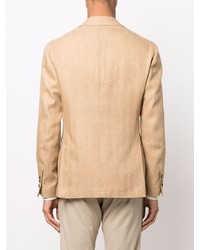 beige Leinen Sakko von Lardini