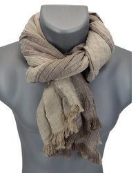 beige Leinen Schal von Ella Jonte