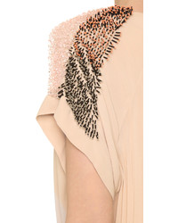 beige Maxikleid von By Malene Birger