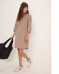 beige Midikleid von Cecil