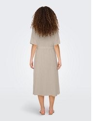 beige Midikleid von Jdy