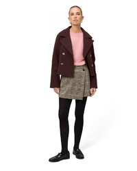 beige Minirock von Zero
