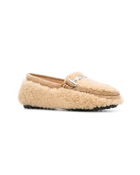 beige Mokassins von Tod's