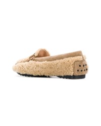 beige Mokassins von Tod's