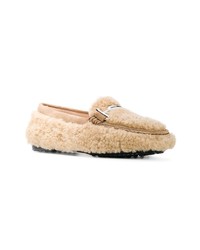 beige Mokassins von Tod's