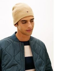 beige Mütze von Tommy Hilfiger