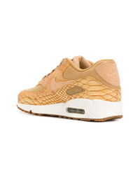 beige niedrige Sneakers von Nike