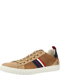 beige niedrige Sneakers von Bullboxer