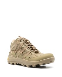 beige niedrige Sneakers von Snow Peak