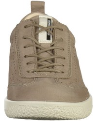 beige niedrige Sneakers von Ecco