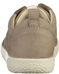 beige niedrige Sneakers von Ecco