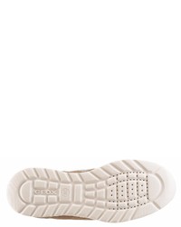 beige niedrige Sneakers von Geox