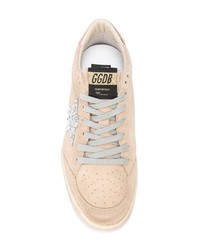 beige niedrige Sneakers von Golden Goose Deluxe Brand