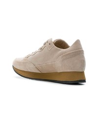 beige niedrige Sneakers von Philippe Model