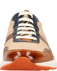 beige niedrige Sneakers von Melvin&Hamilton