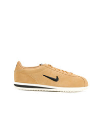 beige niedrige Sneakers von Nike