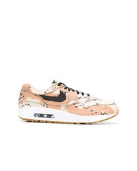 beige niedrige Sneakers von Nike