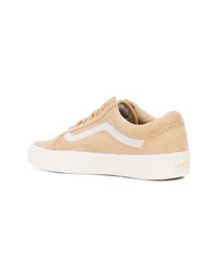 beige niedrige Sneakers von Vans