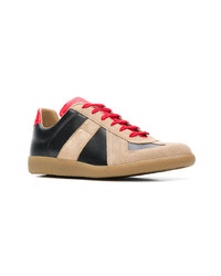 beige niedrige Sneakers von Maison Margiela