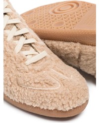 beige niedrige Sneakers von Maison Margiela