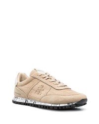 beige niedrige Sneakers von Premiata