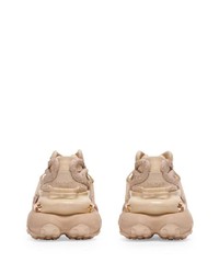 beige niedrige Sneakers von Balmain