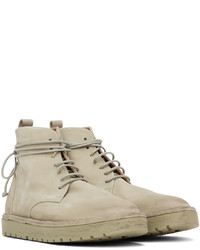 beige Nubuk Freizeitstiefel von Marsèll