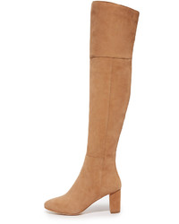 beige Overknee Stiefel von Loeffler Randall