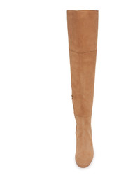 beige Overknee Stiefel von Loeffler Randall