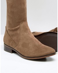 beige Overknee Stiefel von Aldo